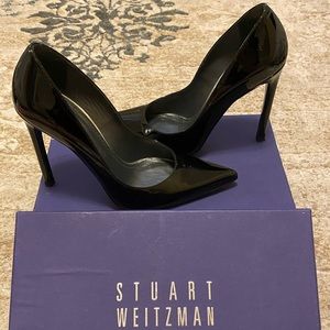 ❗️Sold❗️Stuart Weitzman -patent leather pumps- black